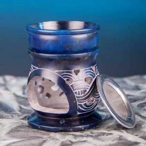 Aromalampe & Siebgefäß – Keltischer Knoten