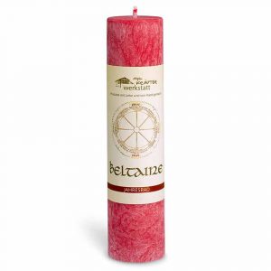 Beltaine – “Jahresrad” Heilkräuterkerze
