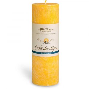 Die Sonnige – “Licht der Alpen” Duftkerze