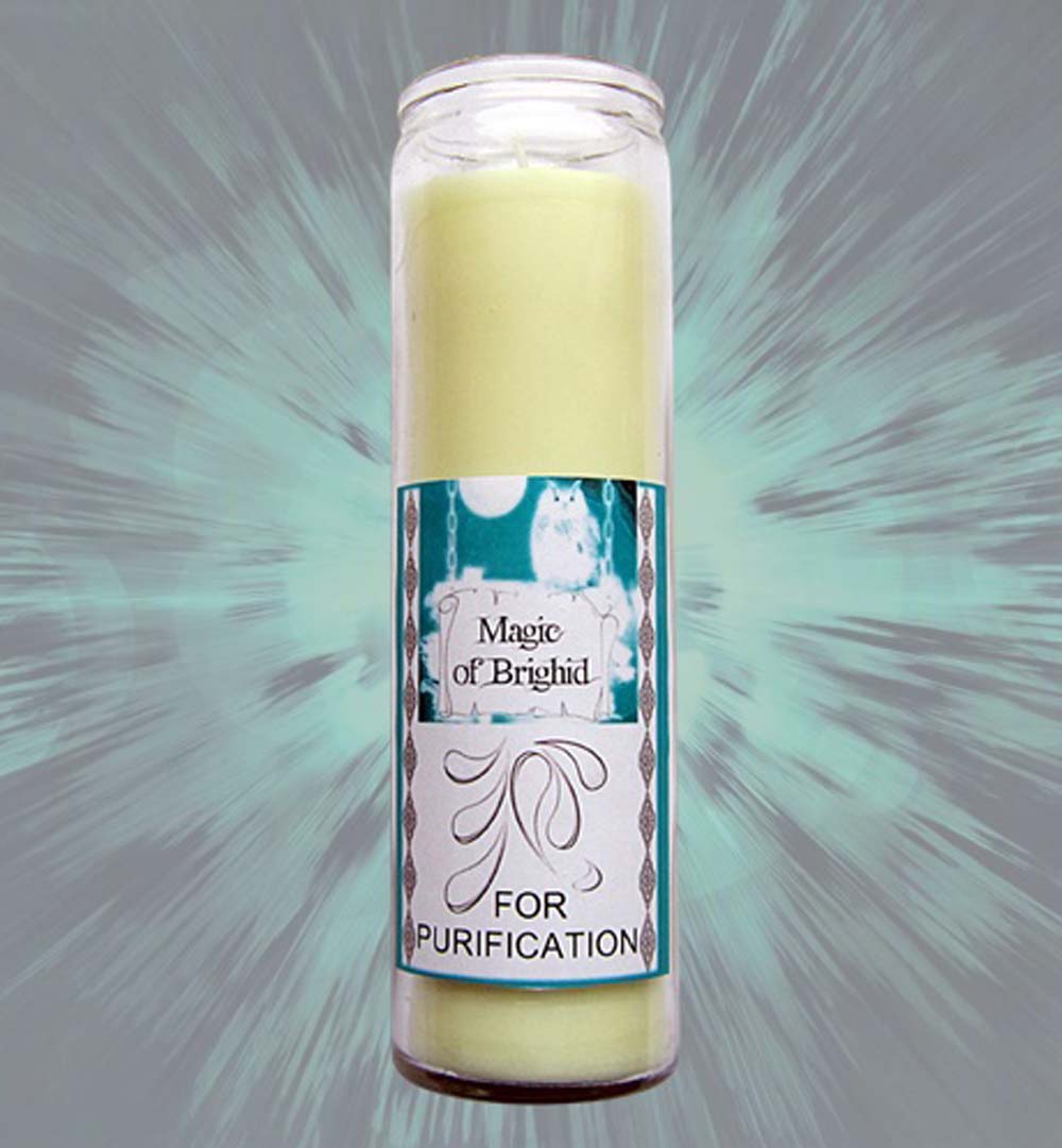 For Purification - Magic Of Brighid Glaskerze