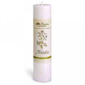 Frieden – “Lebensthemen” Heilkräuterkerze