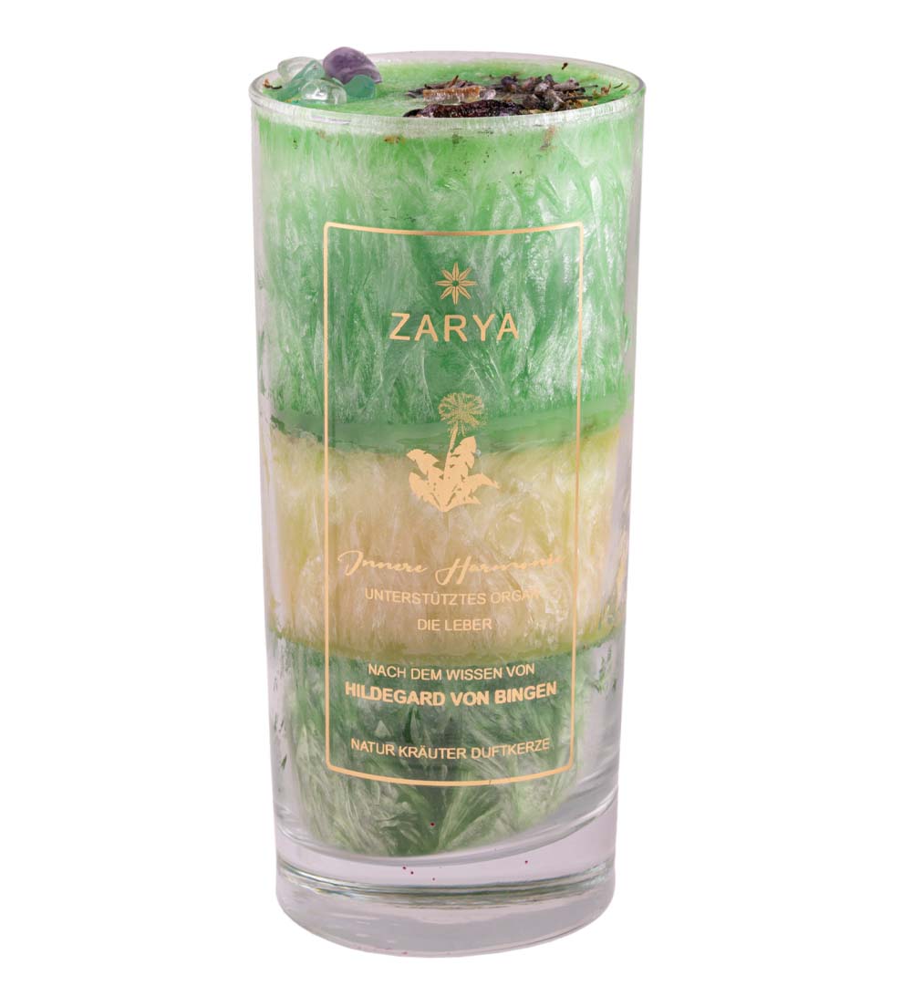 Innere Harmonie - Heilkräuter Duftkerze