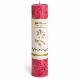 Lebensenergie – “Lebensthemen” Heilkräuterkerze