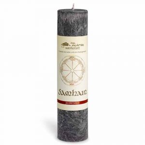Samhain – “Jahresrad” Heilkräuterkerze
