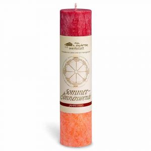 Sommer-Sonnenwende – “Jahresrad” Heilkräuterkerze