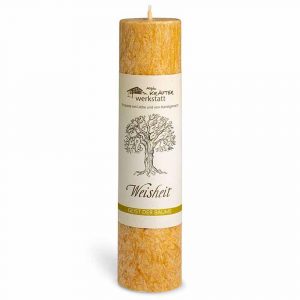 Weisheit – Die Buche – “Geist der Bäume” Heilkräuterkerze