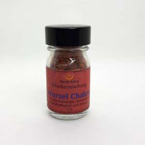 Wurzel-Chakra – Terra Altra Räuchermischung (30 ml)