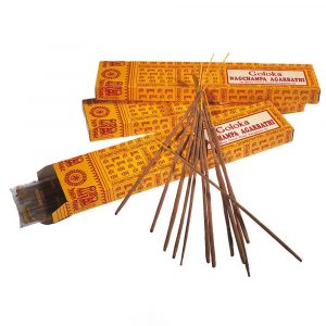 Goloka Nag Champa Räucherstäbchen (15 g)